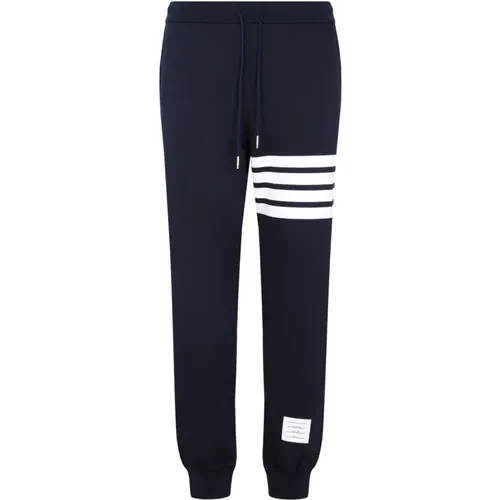 Cotton Sweatpants Classic Style , male, Sizes: 2XL, XL - Thom Browne - Modalova