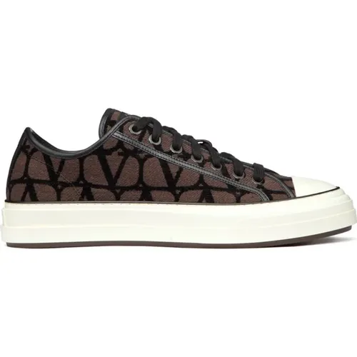 Iconographe Lace-up Sneakers in , male, Sizes: 11 UK - Valentino Garavani - Modalova