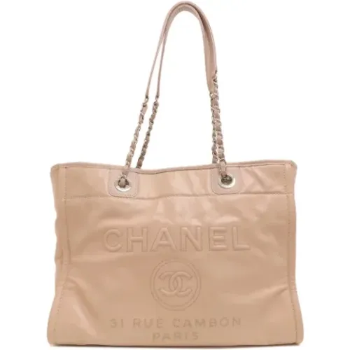 Pre-owned Leather chanel-bags , female, Sizes: ONE SIZE - Chanel Vintage - Modalova