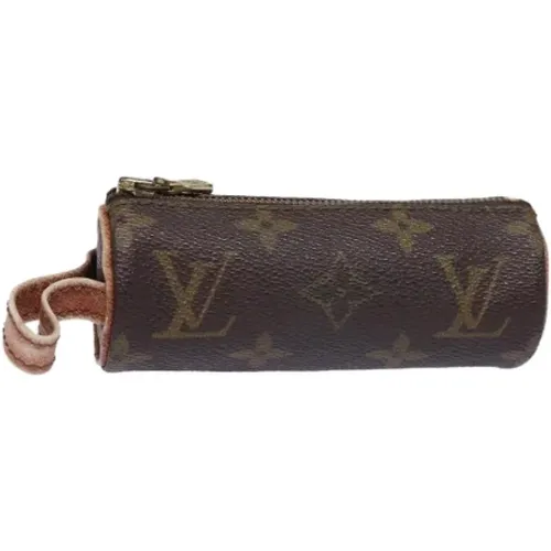 Pre-owned Canvas clutches , female, Sizes: ONE SIZE - Louis Vuitton Vintage - Modalova