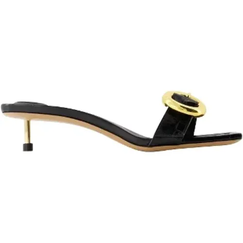Pre-owned Leather sandals , female, Sizes: 6 UK - Jacquemus Pre-owned - Modalova