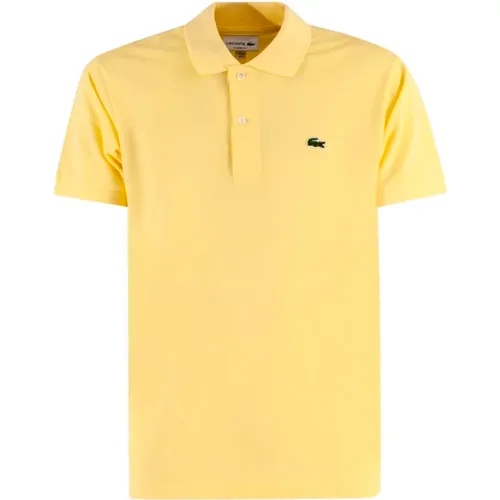 Gelbes Polo Shirt Klassischer Stil , Herren, Größe: L - Lacoste - Modalova