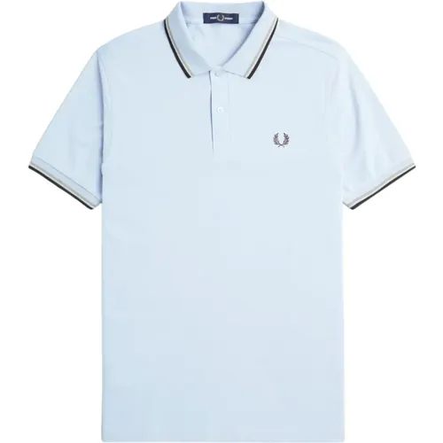 Clear T-shirts and Polos , male, Sizes: XL, 2XL, M - Fred Perry - Modalova