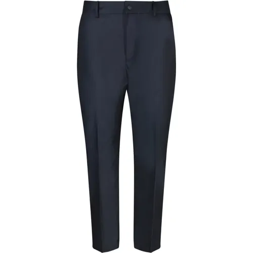 Cotton Blend Straight Leg Trousers , male, Sizes: M, 2XL - PT Torino - Modalova