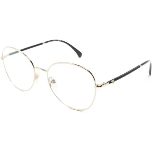Goldene Optische Brille, Stilvoll und vielseitig , Damen, Größe: 55 MM - Chanel - Modalova