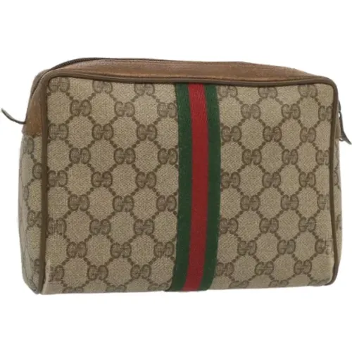 Pre-owned Leder clutches - Gucci Vintage - Modalova