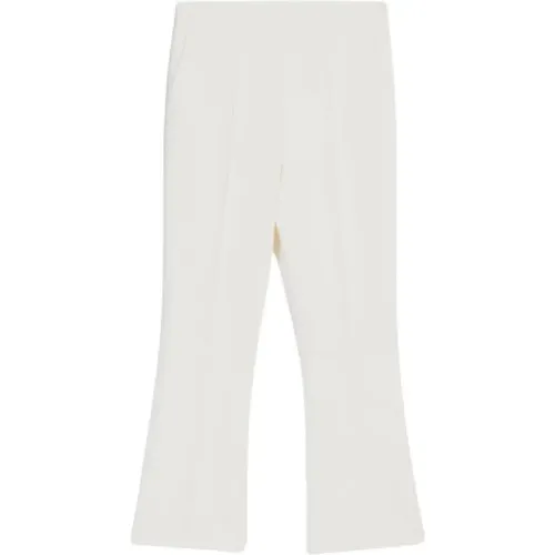 Slim-Fit Woll Crêpe Hose Max Mara - Max Mara - Modalova