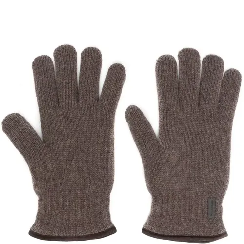 Knit Gloves for Men , male, Sizes: 10 IN - PAUL & SHARK - Modalova