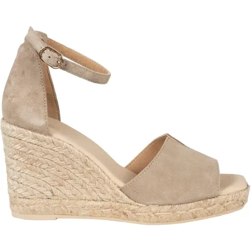 Elegante Keil Espadrilles , Damen, Größe: 40 EU - Geox - Modalova