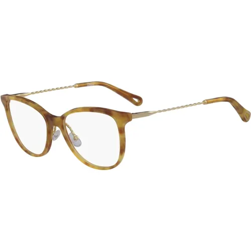 Blonde Havana Sunglasses Ce2727 , unisex, Sizes: 54 MM - Chloé - Modalova