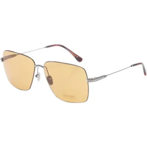 Pre-owned Metal sunglasses , male, Sizes: ONE SIZE - Tom Ford Pre-owned - Modalova