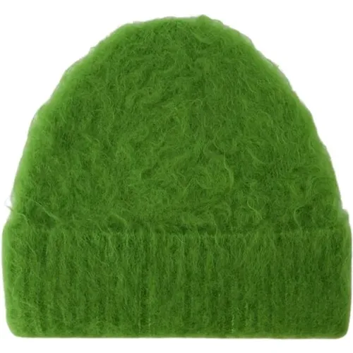 Vert Kameo Beanie , female, Sizes: ONE SIZE - Acne Studios - Modalova