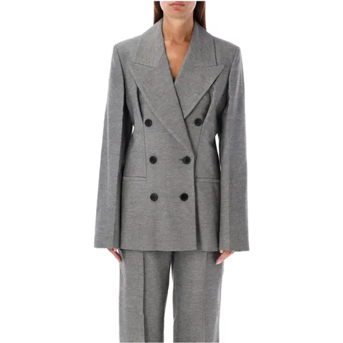 Grauer Sanduhr-Blazer Jacke - JW Anderson - Modalova