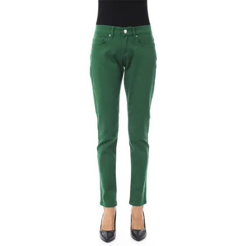 Slim Fit Pants Front and Back Pockets , female, Sizes: W25, W24 - Byblos - Modalova