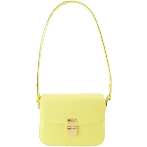 Lemon Crossbody Bag , female, Sizes: ONE SIZE - A.p.c. - Modalova