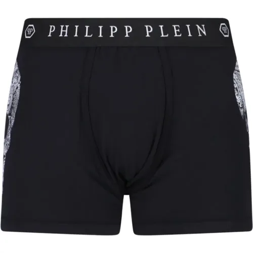 Schwarze Unterwäsche für Männer , Herren, Größe: S - Philipp Plein - Modalova
