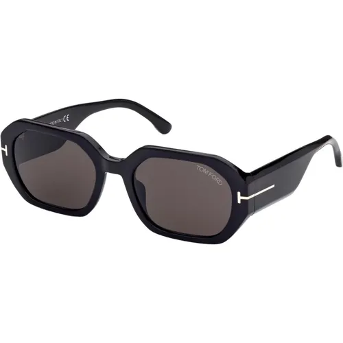 Veronique-02 Sunglasses /Grey , female, Sizes: 55 MM - Tom Ford - Modalova