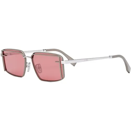 Purple Sunglasses Stylish Accessory , female, Sizes: 53 MM - Fendi - Modalova