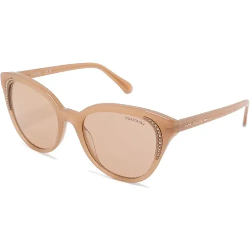 Sk6031 2002M4 Sunglasses , female, Sizes: 53 MM - Swarovski - Modalova