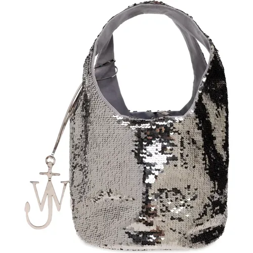 Pailletten Handtasche , Damen, Größe: ONE Size - JW Anderson - Modalova