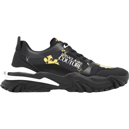 Stylish Sneakers for Men , male, Sizes: 6 UK, 7 UK - Versace Jeans Couture - Modalova