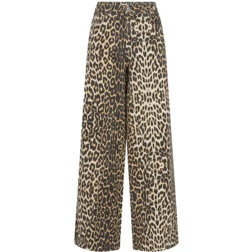 Leo Wide Pants , Damen, Größe: L - Co'Couture - Modalova