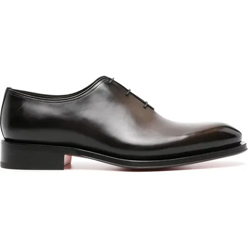 Classic Oxford Shoes , male, Sizes: 10 1/2 UK - Santoni - Modalova