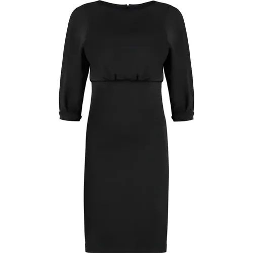 Alda Midi Viskosekleid , Damen, Größe: M - pinko - Modalova