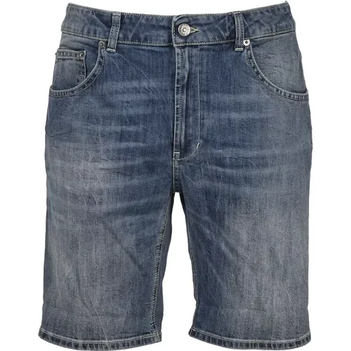 Stylish Denim Shorts , male, Sizes: W38 - Dondup - Modalova