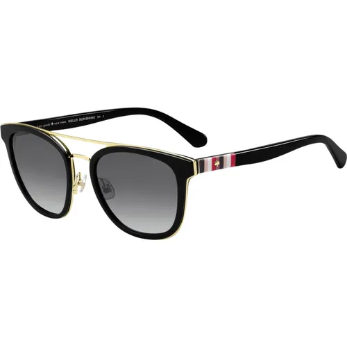 Dark Grey Shaded Sunglasses Jalicia/F/S , female, Sizes: 54 MM - Kate Spade - Modalova