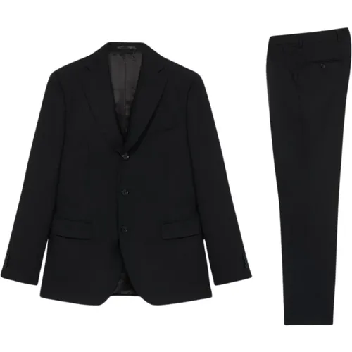 Schwarzer Anzug aus Jungfrau-Wolle - Brooks Brothers - Modalova