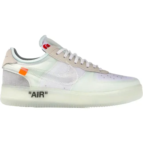 Limited Edition Off-White Air Force 1 , unisex, Sizes: 10 1/2 UK, 10 UK, 7 UK, 8 1/2 UK, 11 UK, 8 UK, 6 UK, 4 1/2 UK, 2 UK, 9 UK, 12 UK, 11 1/2 UK, 13 - Nike - Modalova