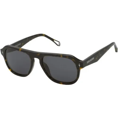 Stylish Smoke Lens Sunglasses , unisex, Sizes: 54 MM - Zadig & Voltaire - Modalova