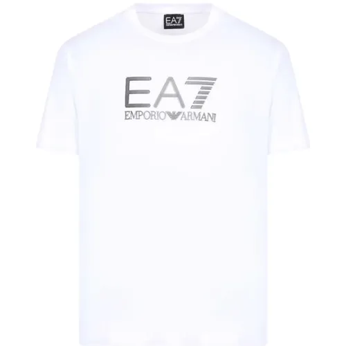 Logo T-Shirt , Herren, Größe: L - Emporio Armani EA7 - Modalova