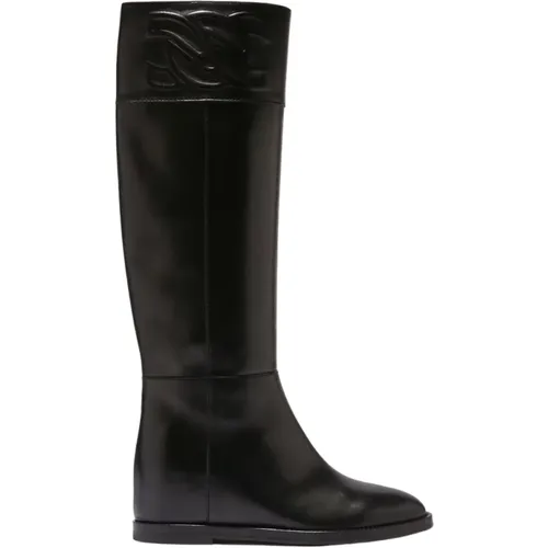 High Boots , female, Sizes: 6 UK - Casadei - Modalova