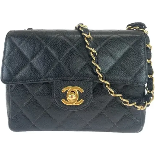 Pre-owned Leather crossbody-bags , female, Sizes: ONE SIZE - Chanel Vintage - Modalova