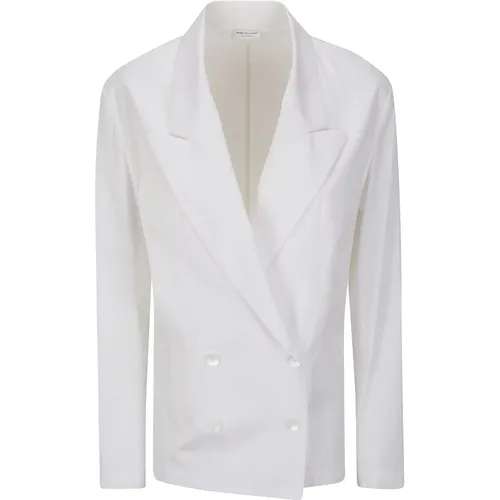 Double-Breasted Jacket with Long Sleeves , male, Sizes: M - Dries Van Noten - Modalova