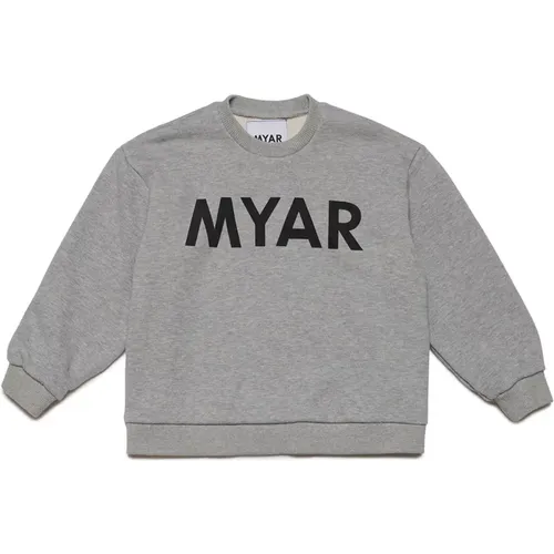 Tote Lager Stoff Sweatshirt mit Logo - Myar - Modalova