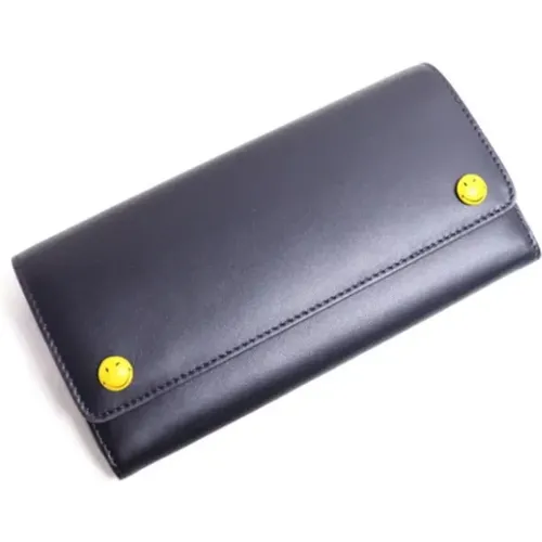 Pre-owned Leather wallets , female, Sizes: ONE SIZE - Anya Hindmarch Pre-owned - Modalova