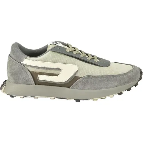 Beige Sneakers for Men , male, Sizes: 8 UK, 9 UK, 11 UK - Diesel - Modalova