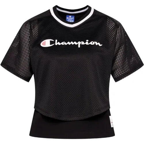 T-Shirts , female, Sizes: L - Champion - Modalova