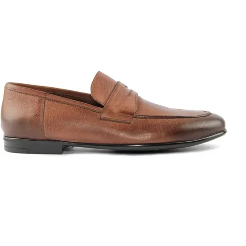 Leather Loafer Shoe , male, Sizes: 7 UK, 6 UK, 11 UK - Marco Ferretti - Modalova