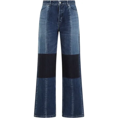 Cotton Jeans Panels Construction , female, Sizes: W25, W26 - Jil Sander - Modalova