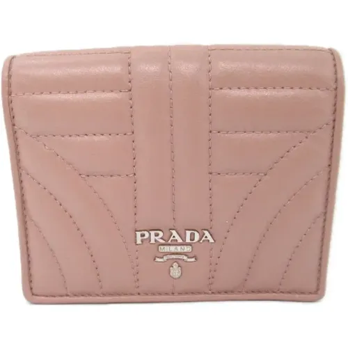 Pre-owned Leather wallets , female, Sizes: ONE SIZE - Prada Vintage - Modalova