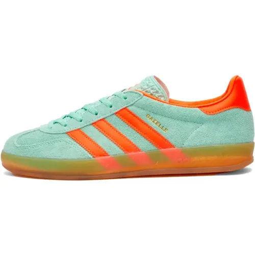 Gazelle Indoor Pulse Mint Sneakers , male, Sizes: 9 1/3 UK, 4 2/3 UK, 7 1/3 UK, 8 2/3 UK, 2 UK, 10 2/3 UK, 6 2/3 UK, 3 1/3 UK, 2 2/3 UK, 10 UK, 4 UK, - Adidas - Modalova