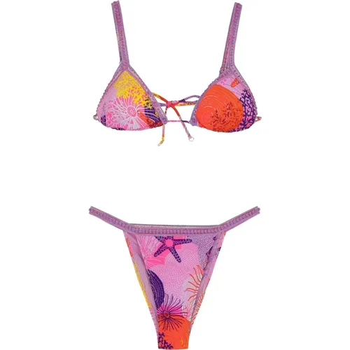 Verstellbares Triangel-Bikini mit brasilianischem Slip - Me-Fui - Modalova