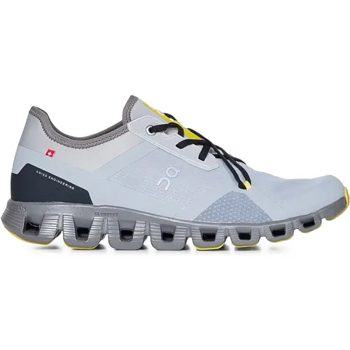 Grey Sneakers with Star-shaped Lacing , male, Sizes: 10 1/2 UK, 8 1/2 UK, 9 UK, 11 UK, 10 UK, 8 UK, 7 UK - ON Running - Modalova