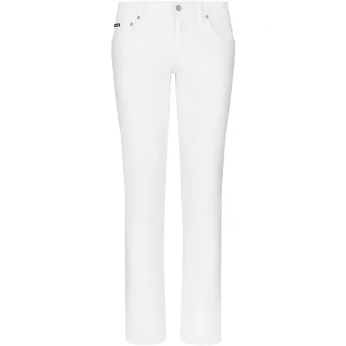 Skinny Elastic Jeans , male, Sizes: XL - Dolce & Gabbana - Modalova