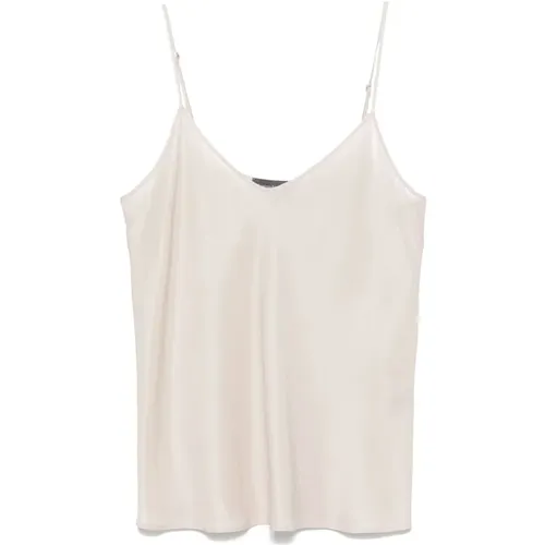 Casual Tank Top , Damen, Größe: 2XS - Lorena Antoniazzi - Modalova