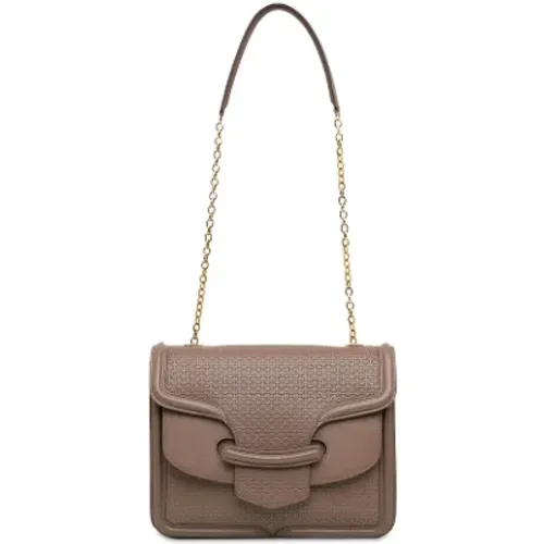 Pre-owned Leather shoulder-bags , female, Sizes: ONE SIZE - Alexander McQueen Pre-owned - Modalova